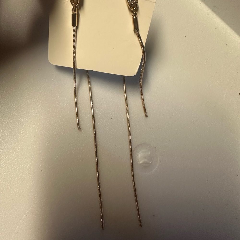 Elegant Gold Dangle‎ Earrings